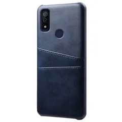 arrows We ケース F-51B FCG01 アローズwe カード収納 レザー スマート ケース 【Color】 ブルーのサムネイル