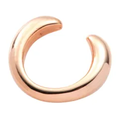 【ピンクゴールド × フリーサイズ】[Cream dot. クリームドット公式] イヤーカフ レディースイヤーカフ イヤカフ 片耳用 シンプル メタル ミニマム 小さめ 小ぶり 大人 上品 エレガント シンプル