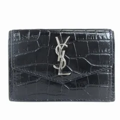 2024年最新】サンローラン カードケース コインケース ブラック 中古 ABランク SAINT LAURENT |男女兼用 レディース メンズ  箱、布袋付きの人気アイテム - メルカリ