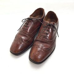 最終出品TANINO CRISCI タニノクリスチー ウィングチップフルブローグ