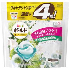 ボールド 洗濯洗剤 ジェルボール 洗濯水をデトックス グリーンガーデンミュゲ 詰め替え 60個約4倍