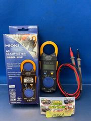 HIOKI（日置電機）　AC CLAMP METER（クランプメーター）　最大AC1000A　3280-20F　未使用（箱に経年保管による汚れあり）