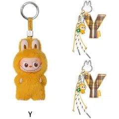 ラブブ イニシャル Y ペンダント&チャーム(x2)セット THE MONSTER PIN FOR LOVE POP MART