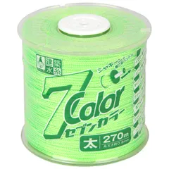 たくみ セブンカラー グリーン太 (4810 270M)