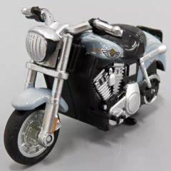 ハーレーダビッドソン ソフテイル ブルー チョロバイ ミニカー - メルカリ