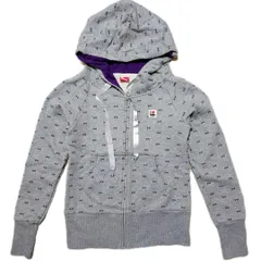 PUMA プーマ リボンドット リボン柄 アイラブプーマ フルジップ スウェット パーカー レディース