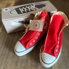 USA製 デッドストック コンバース オールスター HI レッド 25.5cm