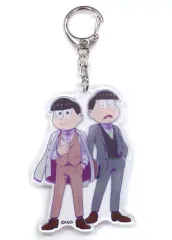 【中古】キーホルダー・マスコット(キャラクター) チョロ松＆トド松 「おそ松さん×PRONTO IL BAR UDXアキバ・イチ店 第二弾 ペアアクリルキーホルダーコレクション」