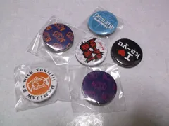 DAMIJAW　【　缶バッジ6個セット　♪未開封新品4個 + 美品2個　】　元Janne Da Arc ジャンヌダルク　ka-yu　ダーミージョウ