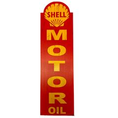 SHELL シェル 大型 モーターサイクル バイカー アメリカン雑貨