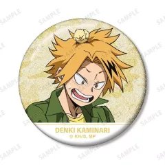 【中古】バッジ・ピンズ 上鳴電気 「僕のヒーローアカデミア 描き下ろし プレゼントver. トレーディンググリッター缶バッジ」