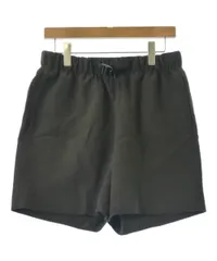 UNITED ARROWS & SONS ショートパンツ　黒　S SYSTEM＞ベルト ショートパンツ