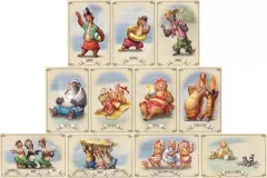 【中古】ポストカード 集合 ポストカード11枚 「カントリーベア・シアター」 東京ディズニーランド限定