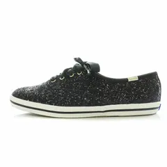 ケイトスペード KATE SPADE keds CHAMPION KS GLITTER チャンピオンKSグリッター スニーカー US7 24cm 黒 ブラック WF52882 /BBのサムネイル