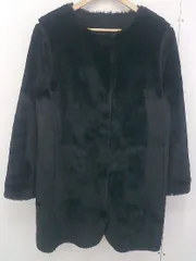 ◇ COMME CA ISM コムサイズム リバーシブル 長袖 コート サイズ11 ブラック レディース  【中古】 【1203230004056】