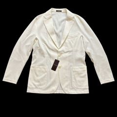 MACKINTOSH マッキントッシュ テーラージャケット ホワイト 綿　メンズ　サイズ40 Lサイズ相当