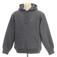 【中古】シュプリーム Supreme 2021年秋冬 Small Box Hooded Sweatshirt 裏起毛スウェット プルオーバーパーカー ダークグレー【サイズS】【メンズ】