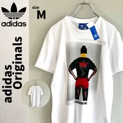 ☆レア柄 白T adidas Originals Tシャツ ホワイト トップス