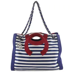 CHANEL シャネルアンリミテッド　クルーズライン　美品　短期出品 CHANEL シャネル マイアミ クルーズライン トートバッグ キャンバス