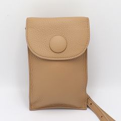 TOPKAPI ジェムドロップミニエンボスレザー天然石ショルダーバッグ