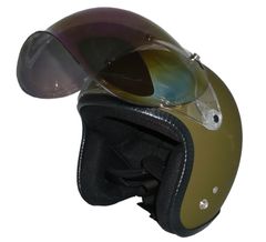 新品！ ZK-300 スモールジェット 内装着脱式 【マットオリーブグリーン】+レインボーバブル（劣化防止UVカット＆ハードコート加工済）+フリップアップ SG公認 PSC認可 全排気量対応 盗難防止金属ホルダー ※フリーサイズ(57～60㎝)