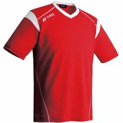 【新品・5営業日で発送】YONEX ヨネックス (FW1002／001)ﾖﾈｯｸｽ ﾕﾆｹﾞｰﾑｼｬﾂSS　ｶﾗｰ：ﾚｯﾄﾞ　ｻｲｽﾞ：S