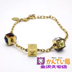 美品 ルイヴィトン ブラスレ デュオグラム ブレスレット モノグラム
