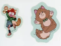 【中古】シール・ステッカー 猪名寺乱太郎 「劇場版 忍たま乱太郎 ドクタケ忍者隊最強の軍師 in ナンジャタウン 開幕!“忍”形劇の段 ステッカーコレクション(2枚入り)/(壱)」