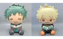 【中古】ぬいぐるみ 全2種セット でっかいぽふっとぬいぐるみ～緑谷出久・爆豪勝己～ 「僕のヒーローアカデミア」