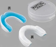 ボクシングマウスピース　マーシャルワールド　MARTIAL WORLD マウスピース　MP-JEL ジェルタイプ 　 Lサイズ　子供用Sサイズ　ケース付きのサムネイル