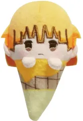 【中古】ぬいぐるみマスコット・ぬいぐるみバッジ 我妻善逸 「鬼滅の刃 アイスたぴぬい Vol.1」