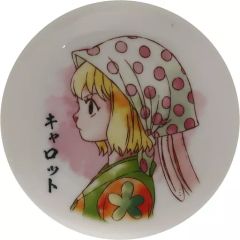 [중고] 접시·찻잔 캐럿 카자리 그림 접시 [이치 반 쿠지 원피스 ONE PIECE GIRL'S COLLECTION -화노막-] F상