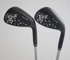 ●劇スピン！【52°＆58°　2本セット】Qoid Golf JAPAN / クオイドゴルフ　QW-02ウェッジ　Dynamic Goldスチール　S200（78340
