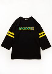 MxMxM FIRE FOOTBALL SHIRT　ブラック　Mサイズ
