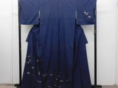 ◾️手描き、作家作品、オフホワイト、高級りんず振袖、アートな振袖、フルセット シックな紫に大輪の花を描いた振袖【H-310】｜振袖ギャラリー