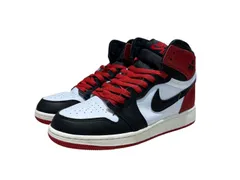 NIKE (ナイキ) AIR JORDAN 1 RETRO HIGH OG GS エアージョーダン 1 レトロ ハイカットスニーカー FD1437-106 23.5cm US5Y レッド×ホワイト レディース/027