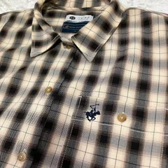 ビバリー ヒルズ　ポロ クラブ   BHPC コラボ　チェック　シャツワンピ　Mサイズ　179 WG 上品　かわいい