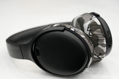 KENWOOD KH-KZ1G のイヤーパッドの保護・修理に mimimamo スーパーストレッチ・ヘッドホンカバー （サイズ：L、色：シティ、型番：MHC-002-CC）