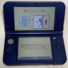 【訳あり　現状品】new Nintendo 3DS LL メタリックブルー 本体