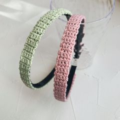 カチューシャ　かぎ針編み