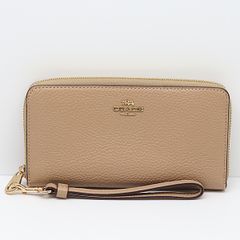 COACH コーチ 長財布 ベージュ COACH C4124 トープ 新品 - メルカリ