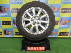 15インチ中古スタッドレスセット　185/65R15 アシンメトリコ　6-15　5H114.3　+43　ジョーカー【S4・大和店】