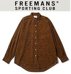 FREEMANS SPORTING CLUB フリーマンズスポーティングクラブ CHRYSTIE SHIRT クリスティシャツ FY243LSC05