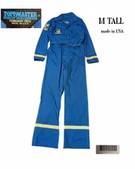 TOPPMASTER USA製ツナギ　刺繍ワッペンM股下78cmロケットタロンのサムネイル