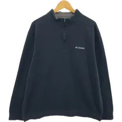 古着 コロンビア Columbia ハーフジップスウェットシャツ トレーナー メンズXL相当/eaa404096