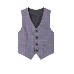 ☆ ライラック ☆ 130cm ☆ ベスト キッズ lybe274 男の子 フォーマル ベスト フォーマルベスト ジレ ジャケット 子供用ベスト 子供ベスト キッズベスト 子供スーツ 子供服 スーツ 男の子スーツ キッズ 子供 子ども こども 男子 写真撮影
