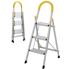 新品未使用】美品 VECELO 即納 脚立 3段 折りたたみステップ 持ち 