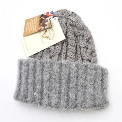 HIGHLAND2000 ハイランド2000 ウール ニットキャップ ブークレ ワッチキャップ mer0156 グレー freeサイズ
