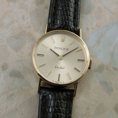 ROLEX レディース ロレックス アンティーク Orchid オーキッド Ref.2671 18金 イエローゴールド 1974年 金無垢 YG K18 ヴィンテージ ラウンド
