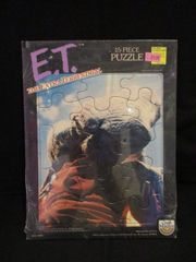 1982 80's Vintage Movie ET E.T. Puzzle Figure Plush Doll Figure One of a kind